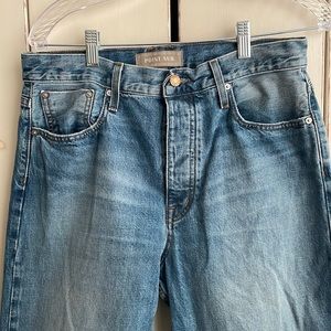 J. Crew Point Sur Denim Button Fly Jeans 29W 31L “Boyfriend Jean”